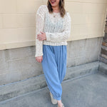 [Dear John] Open Knit Sweater - The Pink Pineapple 850