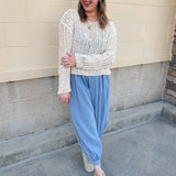 [Dear John] Open Knit Sweater - The Pink Pineapple 850
