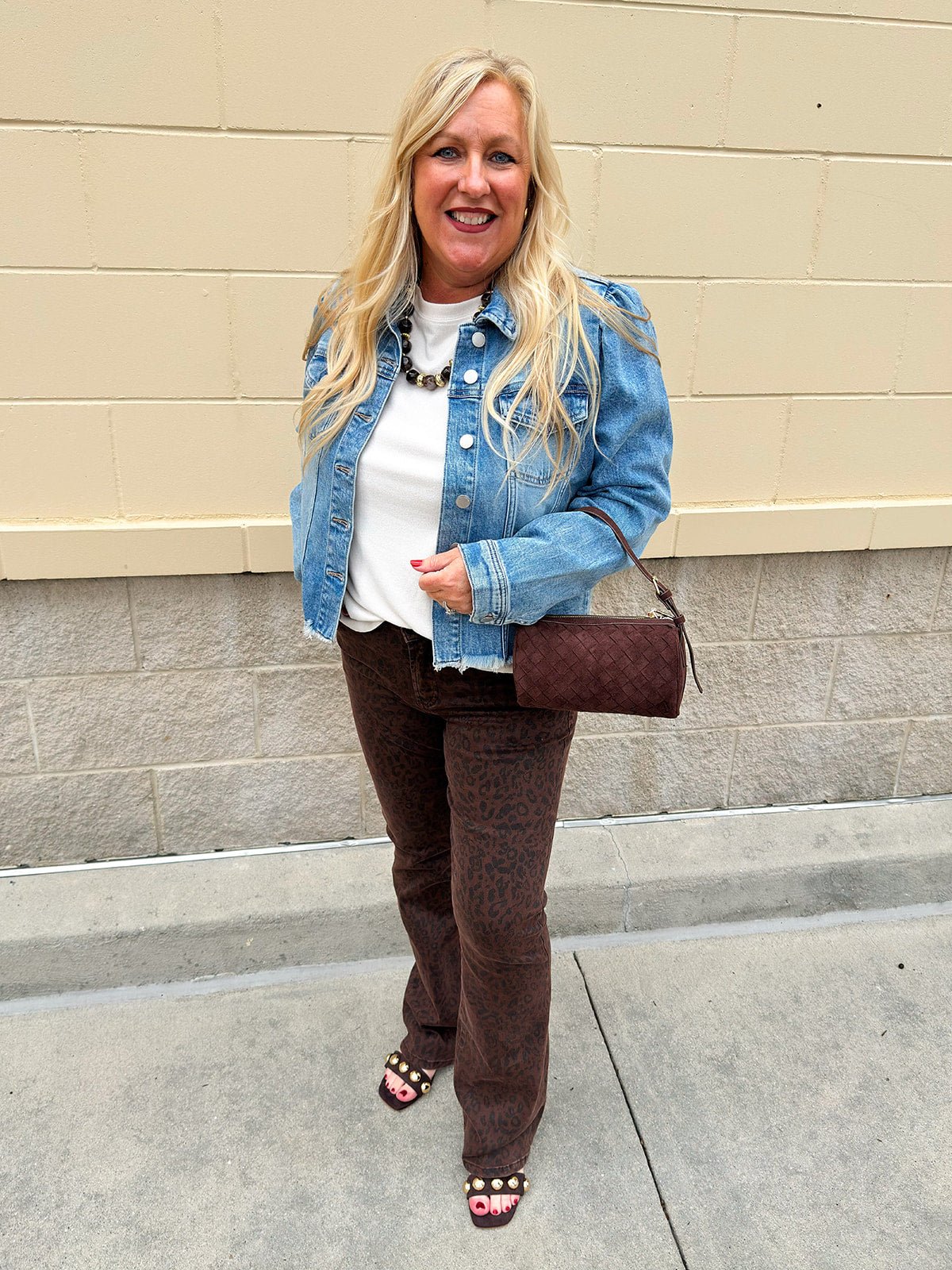 [Dear John] Roselyn Monocloud Frayed Hem Denim Jacket - The Pink Pineapple 850