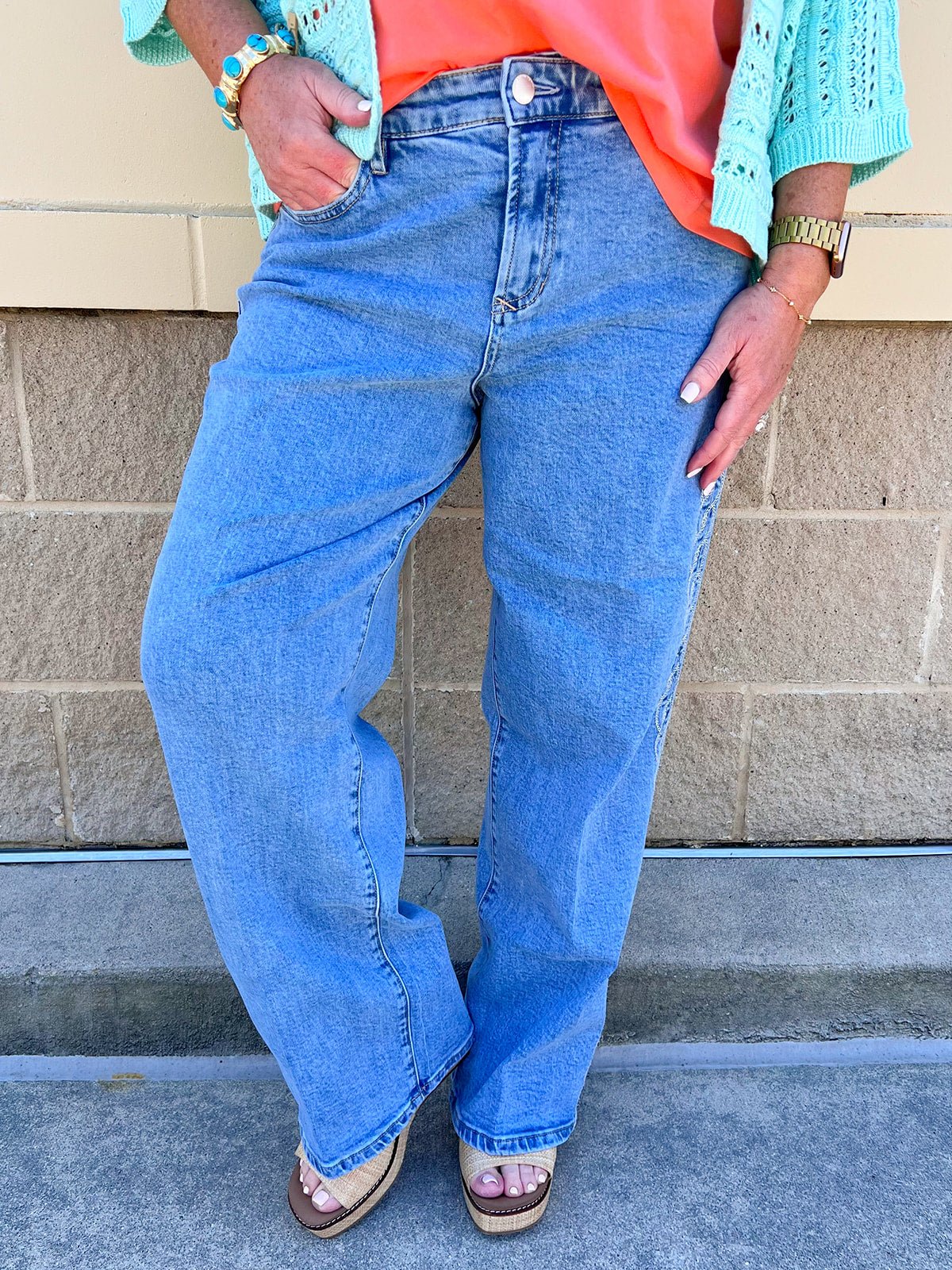 [Dear John] Taylor Waveberry High Rise Jeans - The Pink Pineapple 850
