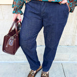 [Dear John] The Hampton Trouser Cut Pant in Zodiac - The Pink Pineapple 850