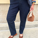 [Dear John] The Hampton Trouser Cut Pant in Zodiac - The Pink Pineapple 850