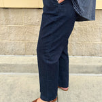 [Dear John] The Hampton Trouser Cut Pant in Zodiac - The Pink Pineapple 850
