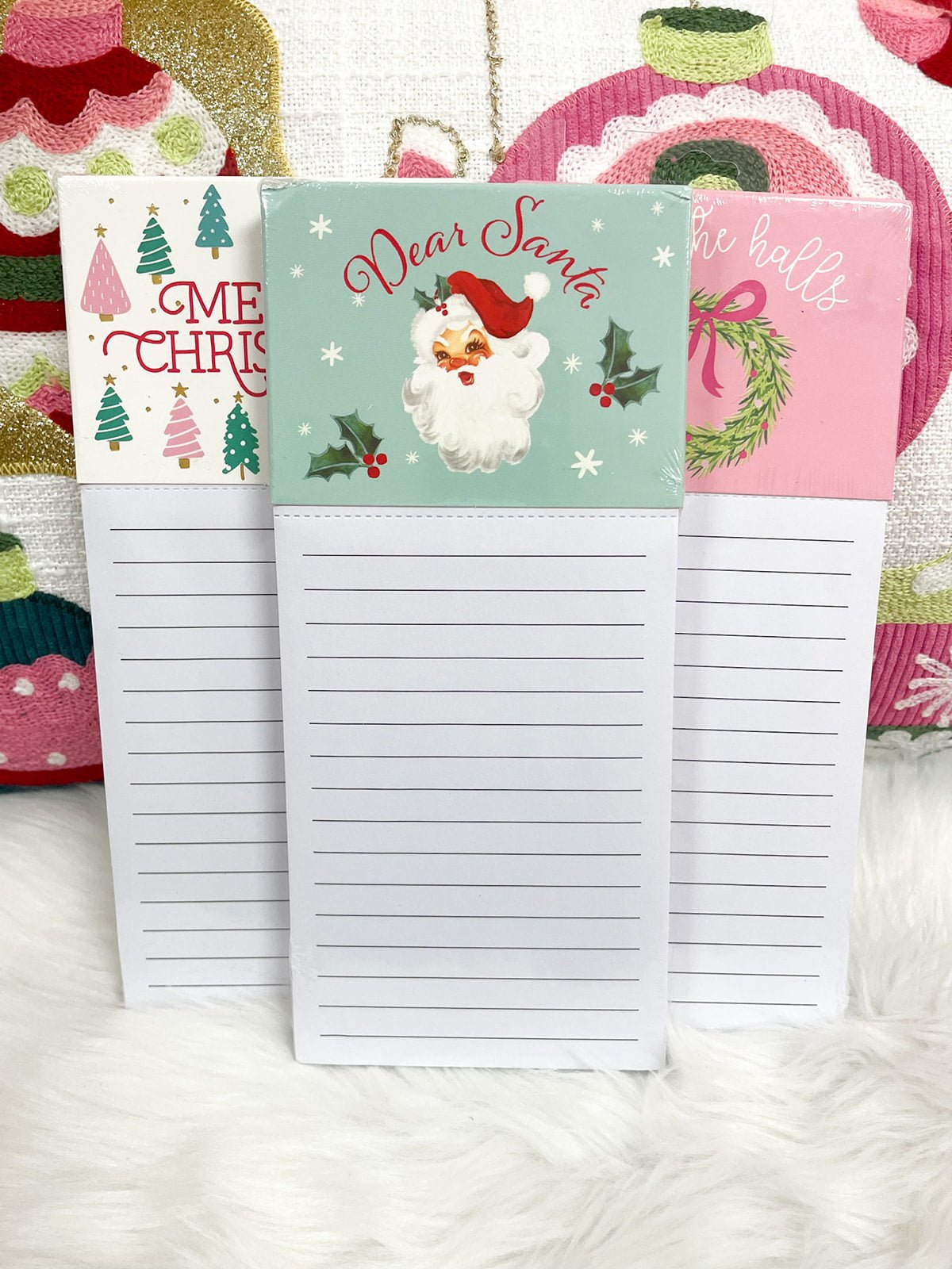 Dear Santa Magnetic Notepad - The Pink Pineapple 850