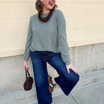 Deep Moss Hacci Tee - The Pink Pineapple 850