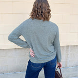 Deep Moss Hacci Tee - The Pink Pineapple 850