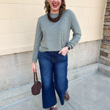 Deep Moss Hacci Tee - The Pink Pineapple 850