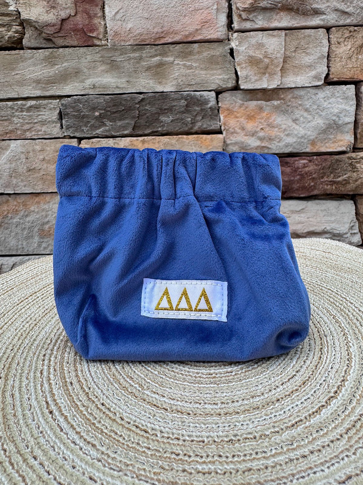 Delta Delta Delta Mini Coin Purse - The Pink Pineapple 850
