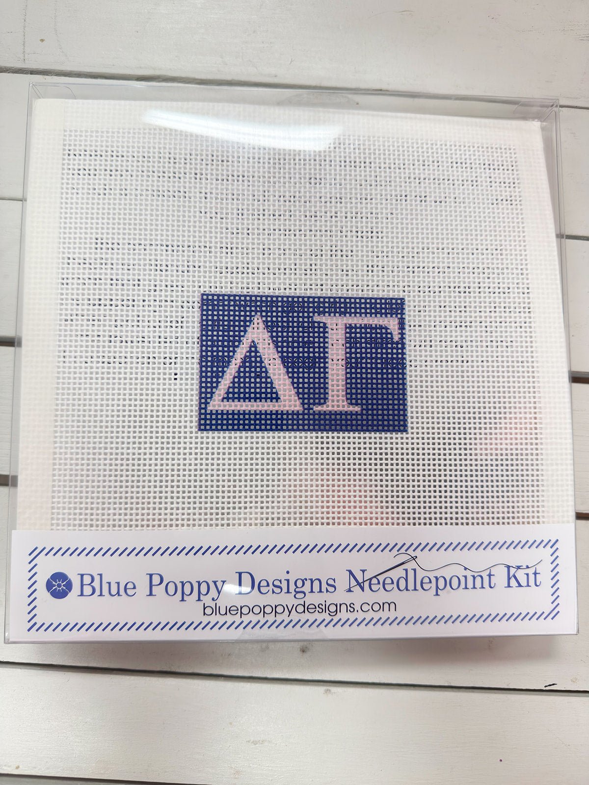 Delta Gamma 3x2 Needlepoint Kit - The Pink Pineapple 850