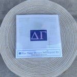 Delta Gamma 3x2 Needlepoint Kit - The Pink Pineapple 850