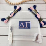 Delta Gamma 3x2 Needlepoint Kit - The Pink Pineapple 850