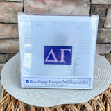 Delta Gamma 3x2 Needlepoint Kit - The Pink Pineapple 850