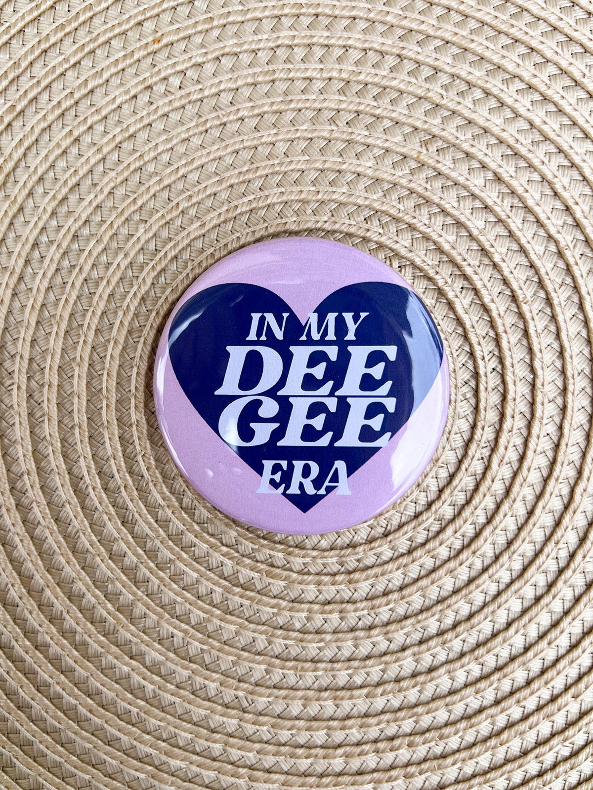 Delta Gamma In My Era Button Pin - The Pink Pineapple 850