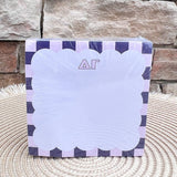 Delta Gamma Sorority Scalloped Notepad Cube - The Pink Pineapple 850