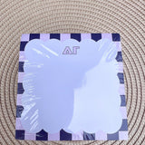 Delta Gamma Sorority Scalloped Notepad Cube - The Pink Pineapple 850