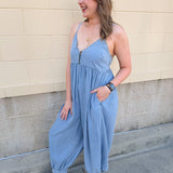 Denim Daydream Jumpsuit - The Pink Pineapple 850