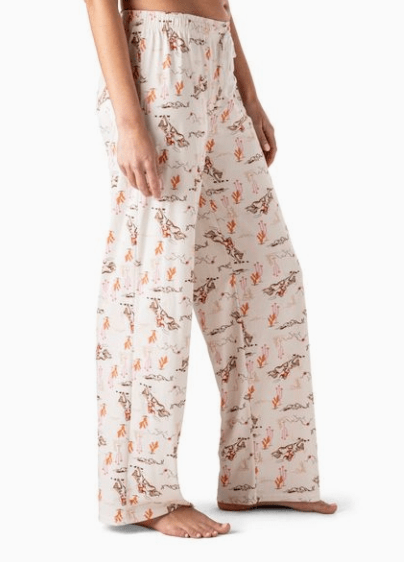 Desert Bloom Lounge Pants - The Pink Pineapple 850
