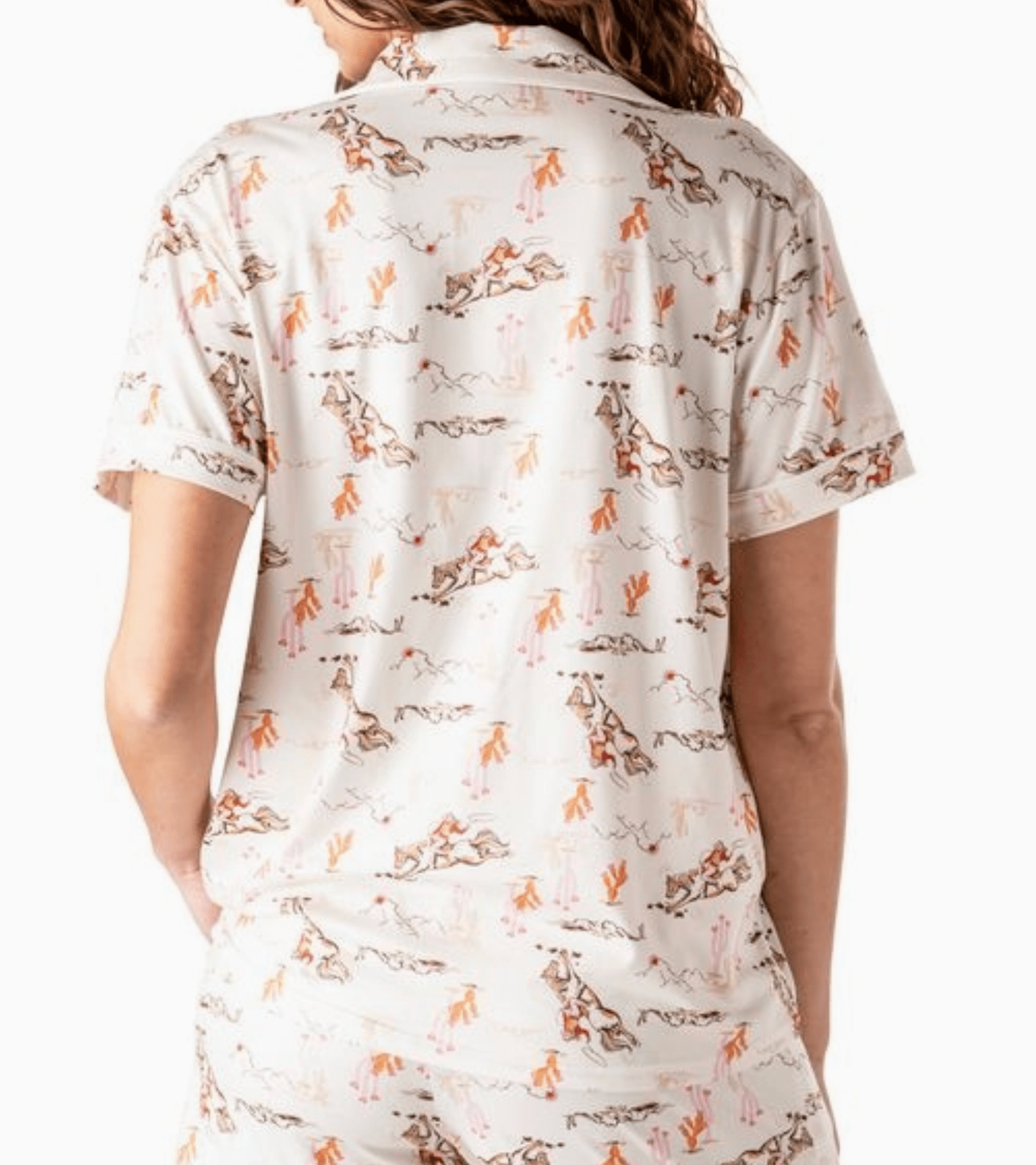 Desert Bloom Pajama Top - The Pink Pineapple 850