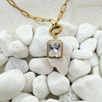 Diamond Pendant Charm - The Pink Pineapple 850