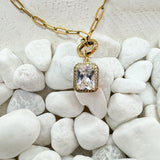 Diamond Pendant Charm - The Pink Pineapple 850