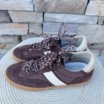 Dixie Chocolate Suede Sneakers - The Pink Pineapple 850