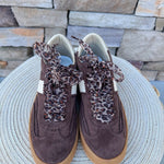 Dixie Chocolate Suede Sneakers - The Pink Pineapple 850