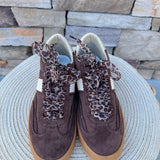 Dixie Chocolate Suede Sneakers - The Pink Pineapple 850