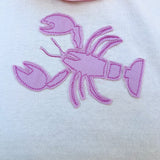 Dockside Darling Lobster Patch Tee in Butter Yellow - The Pink Pineapple 850
