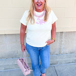 Dockside Darling Lobster Patch Tee in Butter Yellow - The Pink Pineapple 850