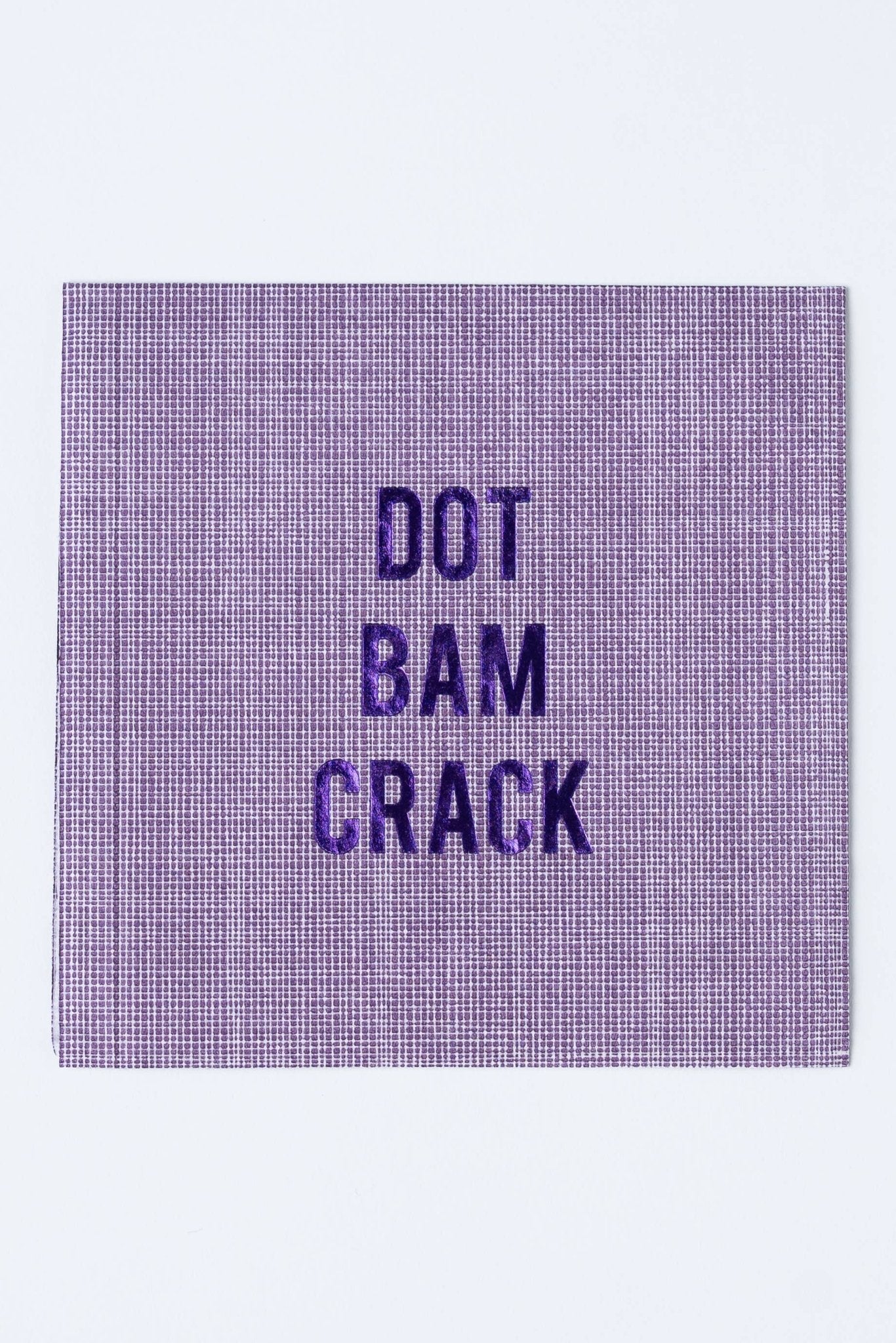 Dot Bam Crack Mahjong Cocktail Napkins - The Pink Pineapple 850