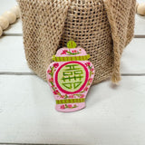 Double Happiness Needle Minder - The Pink Pineapple 850