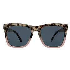 Cape May Reading Sunglasses Gray Tortoise/Pink | Front View