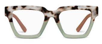 Take A Bow Chai Tortoise/Green Eyeglasses