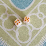 Duchess Pearlescent Mini Mahjong Dice - The Pink Pineapple 850