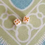 Duchess Pearlescent Mini Mahjong Dice - The Pink Pineapple 850