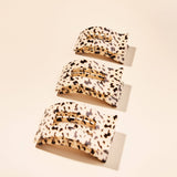 [TELETIES] Flat Rectangle Hair Clip – Small Blonde Tortoise