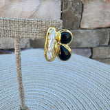 [Easton Elle] Arch Earrings – Black Onyx - The Pink Pineapple 850