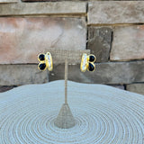 [Easton Elle] Arch Earrings – Black Onyx - The Pink Pineapple 850