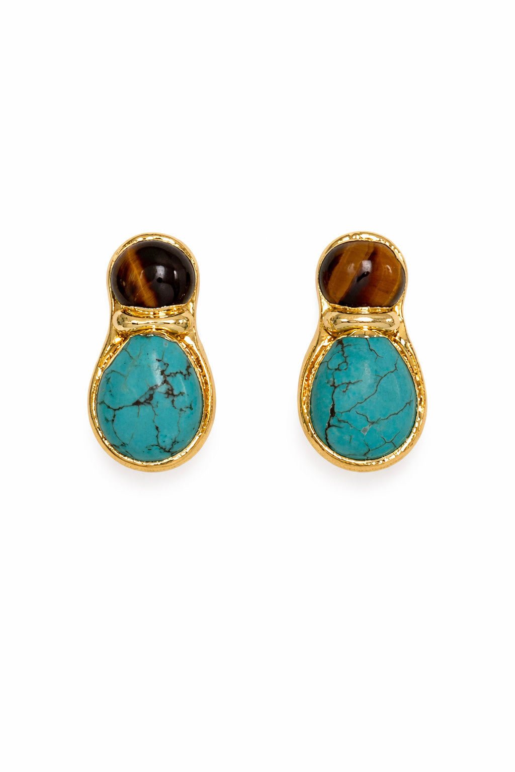 [Easton Elle] Capri Earrings – Turquoise - The Pink Pineapple 850