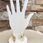 [Easton Elle] Double Cuff - Freshwater Pearl & Pink - The Pink Pineapple 850