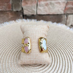 [Easton Elle] Double Cuff - Freshwater Pearl & Pink - The Pink Pineapple 850