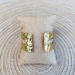[Easton Elle] Double Gold Plated Cuff - The Pink Pineapple 850