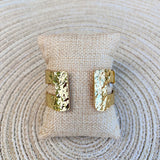 [Easton Elle] Double Gold Plated Cuff - The Pink Pineapple 850