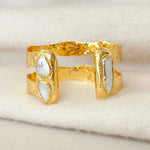 [Easton Elle] Double Pearl Cuff - The Pink Pineapple 850