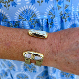 [Easton Elle] Double Pearl Cuff - The Pink Pineapple 850