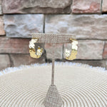 [Easton Elle] Gold Plated Hoops Earrings - The Pink Pineapple 850