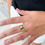 [Easton Elle] Gold Plated Ring - The Pink Pineapple 850