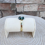 [Easton Elle] Green Bling Cuff - The Pink Pineapple 850