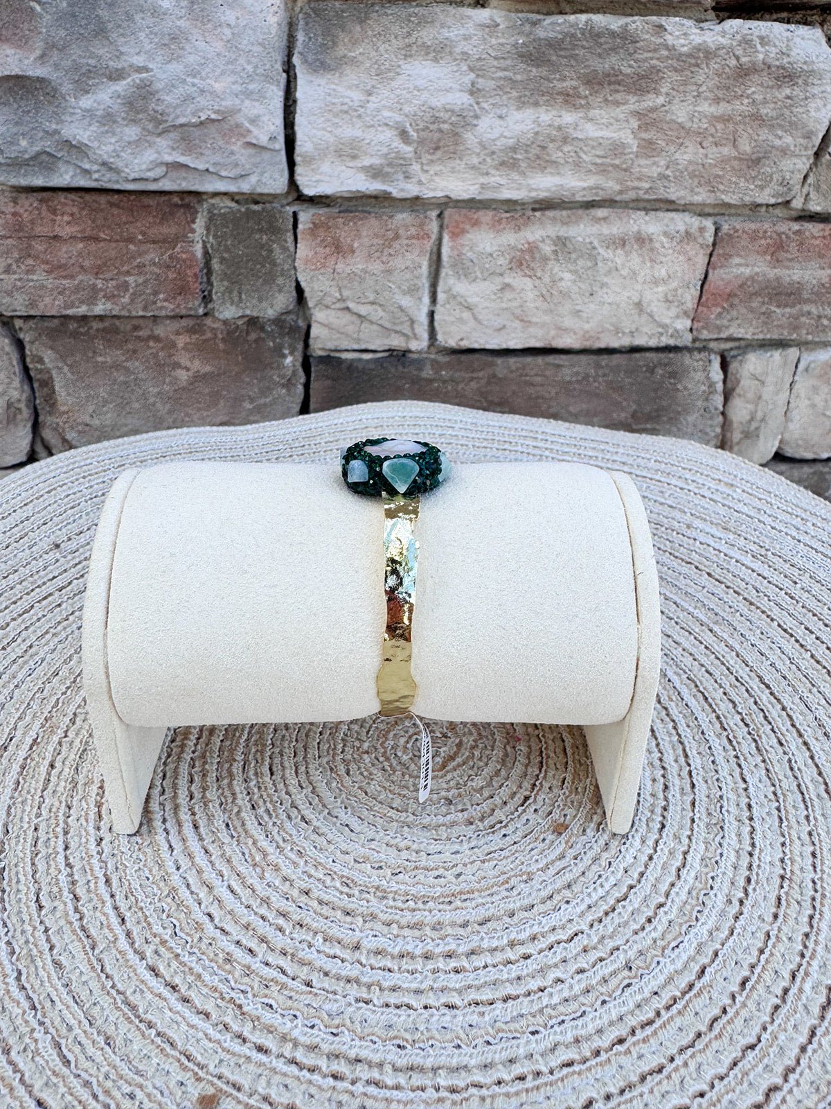 [Easton Elle] Green Bling Cuff - The Pink Pineapple 850