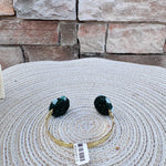 [Easton Elle] Green Bling Cuff - The Pink Pineapple 850